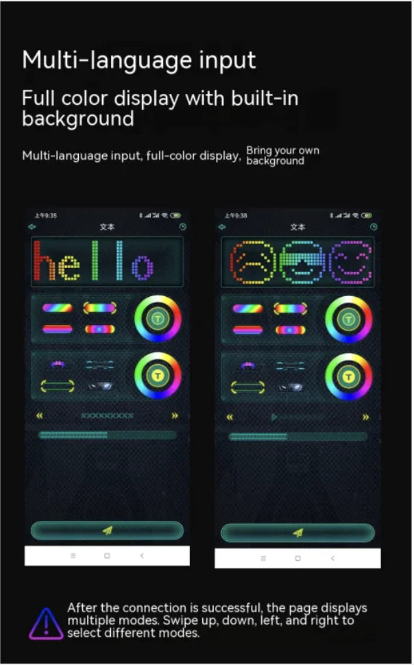 GlowBoi Smart Mask – App-Controlled LED Face Display