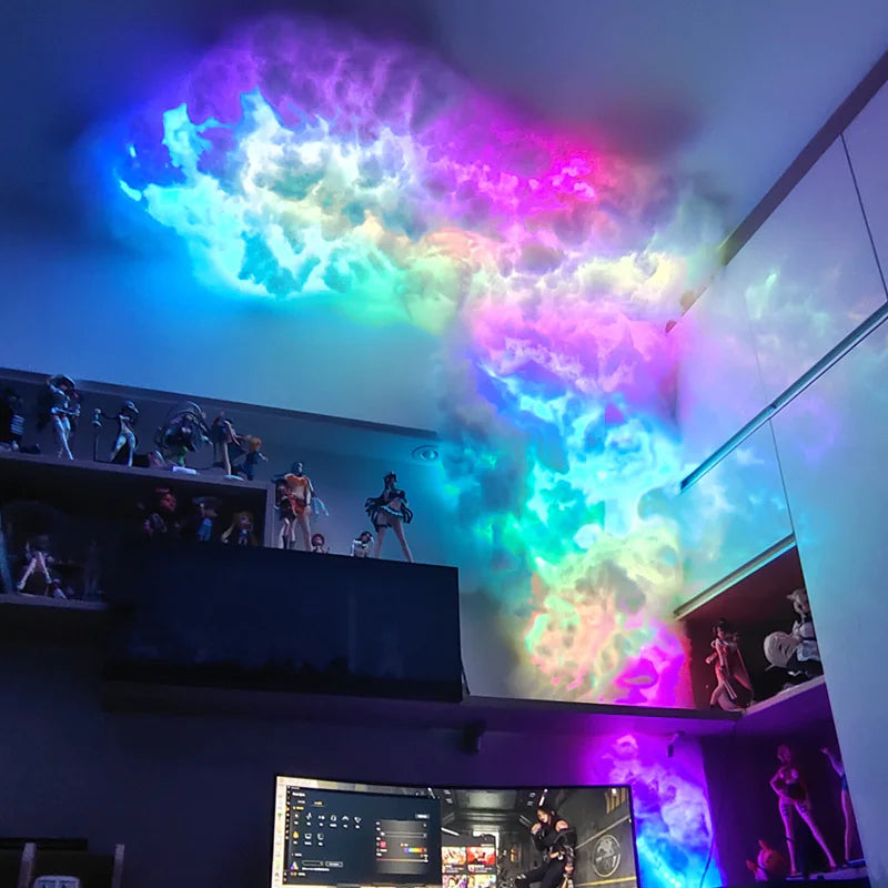 ThunderGlow™ Cloud Light – Smart LED Ambiance