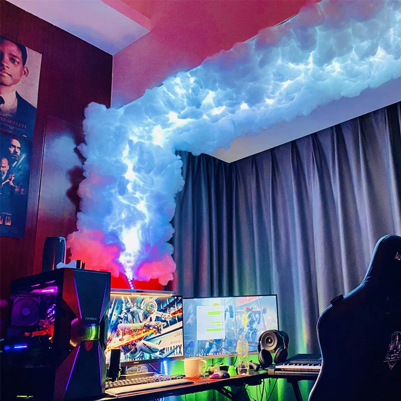ThunderGlow™ Cloud Light – Smart LED Ambiance