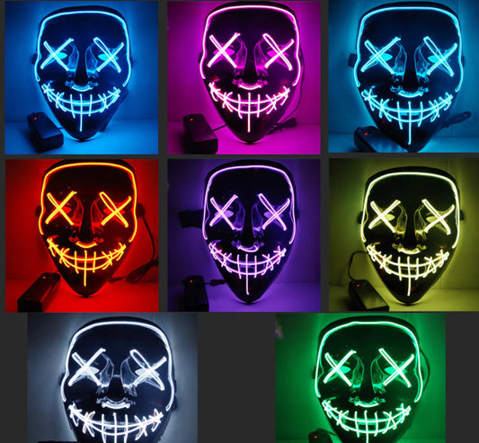 V-Lit Mask – Glowing Rebel Edition