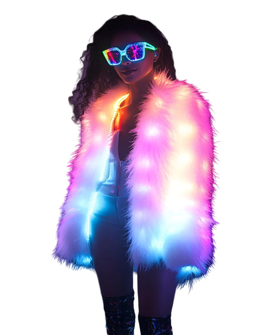 “Glow Storm Reflective Jacket – Plus Size Edition”